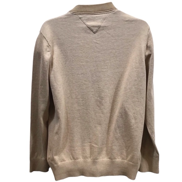 Tommy Hilfiger Mens Button Up Cardigan Size XL Knit Long Sleeve Sweater Academia - Picture 2 of 14